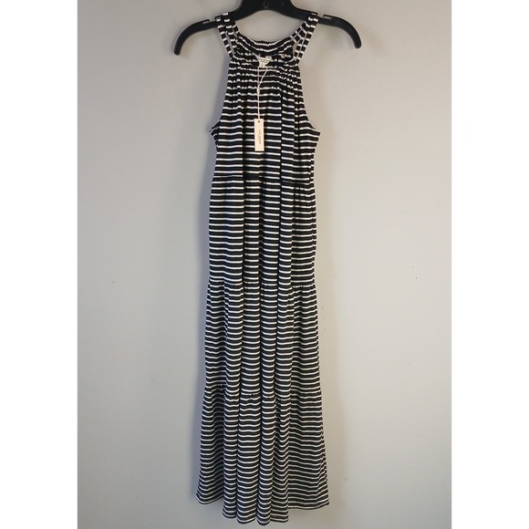 Max Studio Dresses & Skirts - Max Studio Women's Size Small Tiered Maxi Dress Stripes Sleeveless Long NWT $158